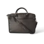 Men’s Black Leather Laptop Sleeve