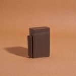 Stylish Brown Leather Cigarette Case