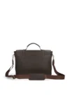Dark Brown Leather Work Bag – Valiant