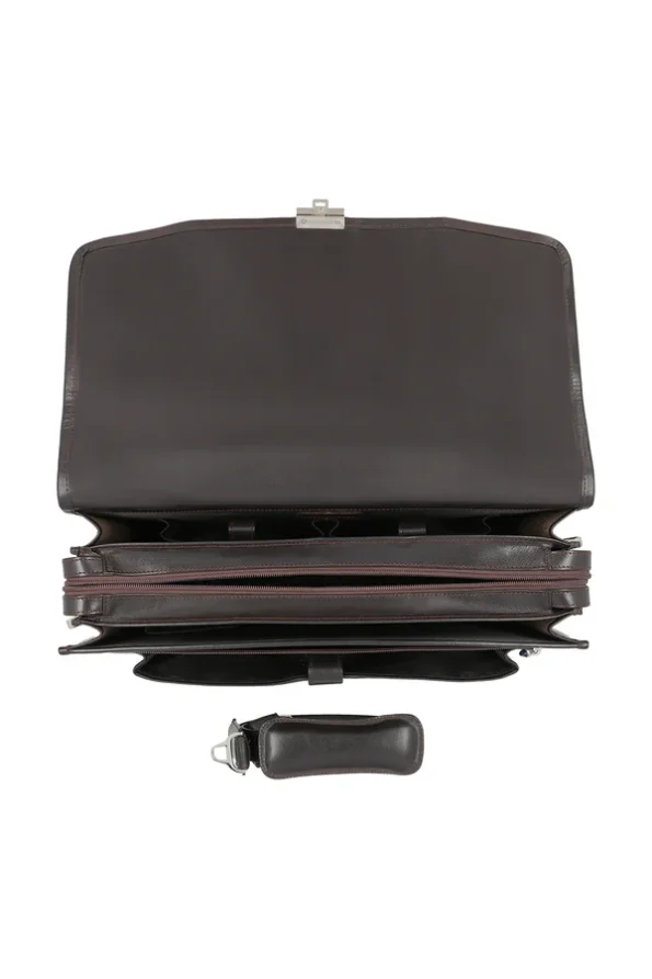 Brown Leather Laptop Case