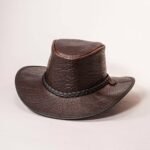 Roughneck Men’s Buffalo Leather Hat