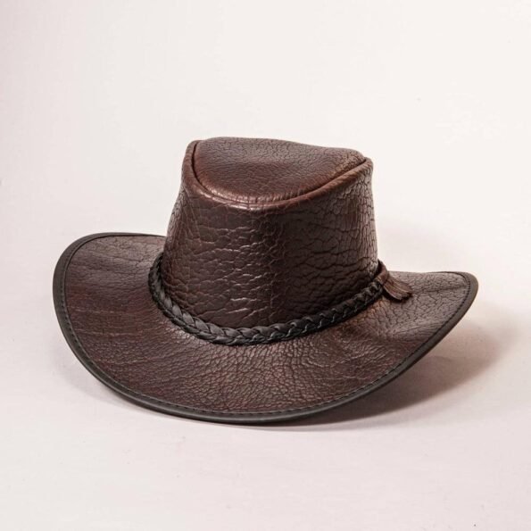 Buffalo Leather Hat for Men
