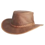 Crushable Leather Men's Hat