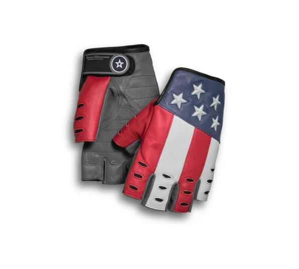 Fingerless Patriot Gloves for Men