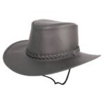 Leather Outback Hat for Men
