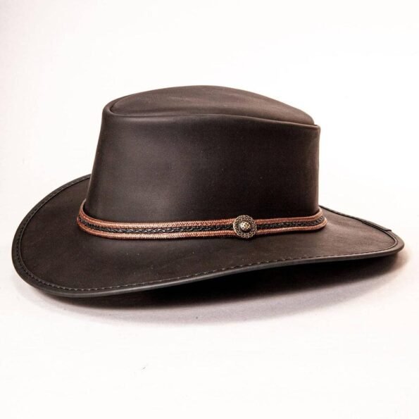 Men's Western Style Leather Hat