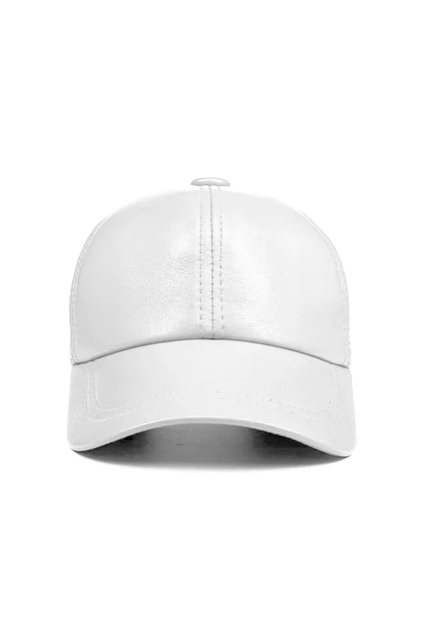 Sheep Leather Baseball Cap