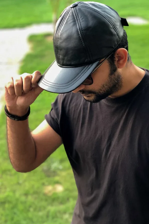 Sheep Leather Cap