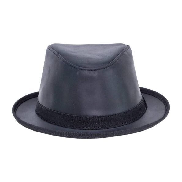 Soho Leather Fedora Hat