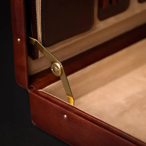 Attache Briefcase in Brown