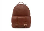 Bag in Shrunken Grain Leather