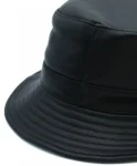 Women’s Black Leather Riviera Hat