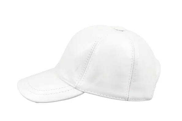 Cap in Pearl White