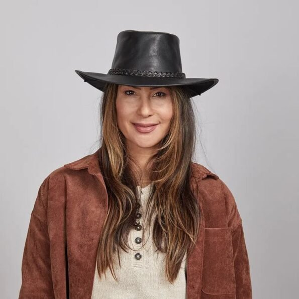 Crusher Leather Hat