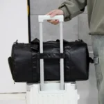 PU Leather Travel Duffel Bag