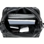 Men’s PU leather backpack