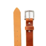 Men’s English Tan Leather Belt