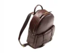 Bag in Shrunken Grain Leather