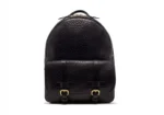 Bag in Shrunken Grain Leather