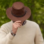 Kangaroo Leather Squashy Hat