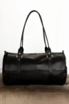 Premium leather gym duffel