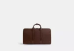 Leather duffel bag for men