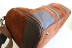 Suede Leather Duffel
