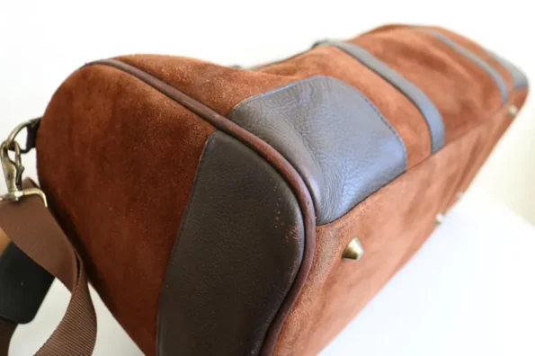 Marlboro Suede Weekend Duffel Bag