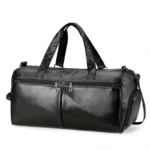 PU Leather Travel Duffel Bag