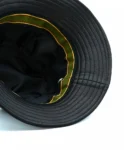 Women’s Black Leather Riviera Hat