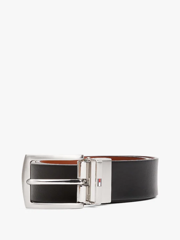 Stylish reversible leather belt