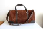 Suede Leather Duffel