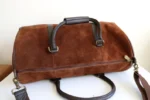 Suede Leather Duffel
