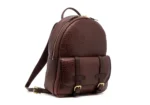 Bag in Shrunken Grain Leather