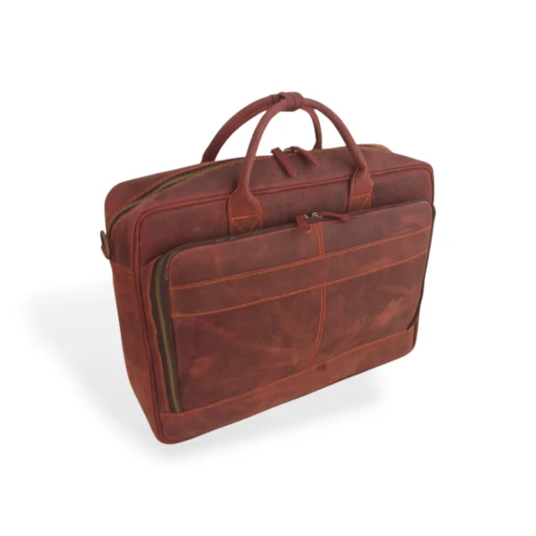 Brown Leather Laptop Bag