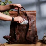 Leather Backpack