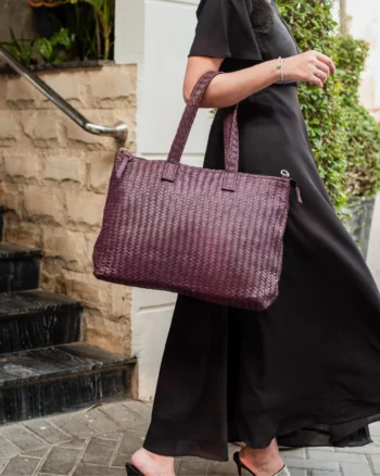 Burgundy Leather Bag