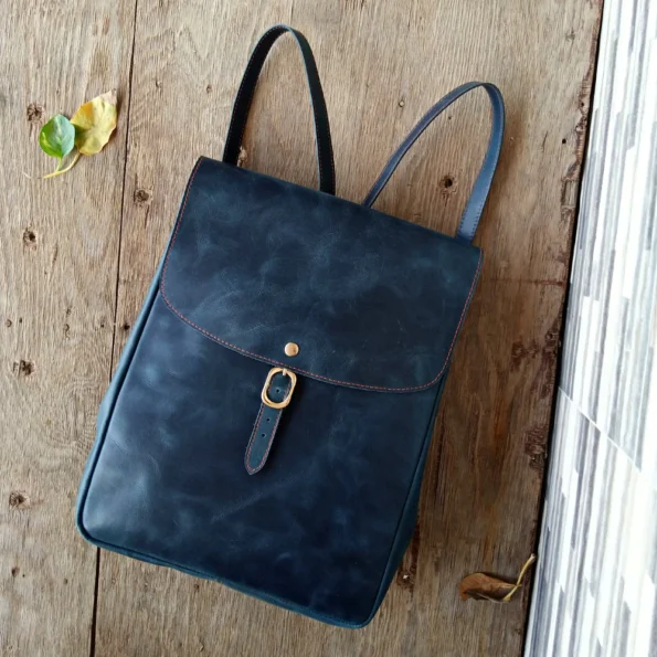 Leather Backpack