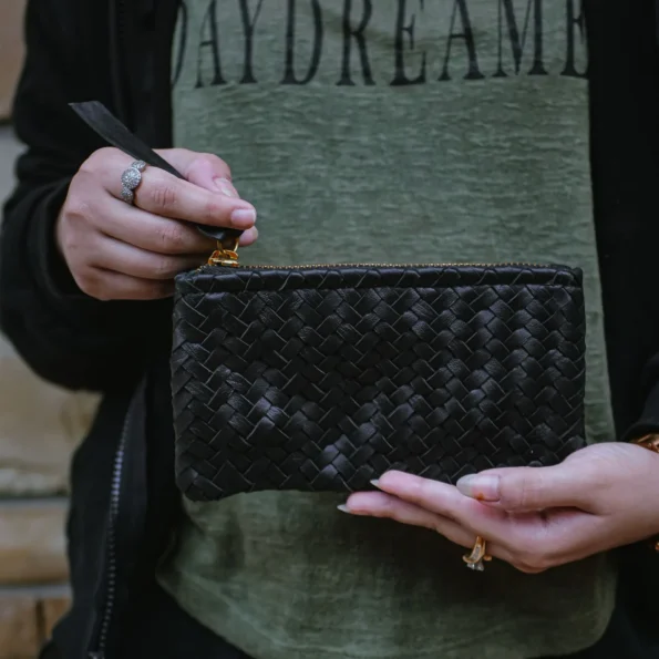 Leather Clutch