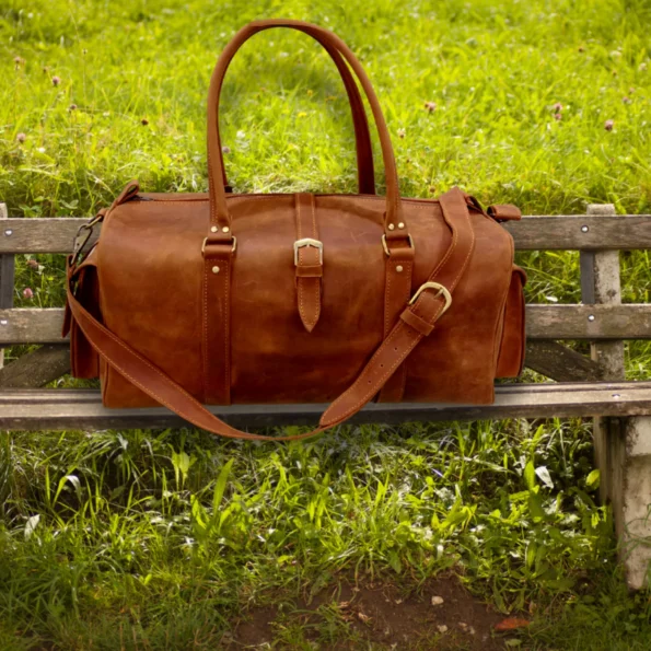 Leather Duffel