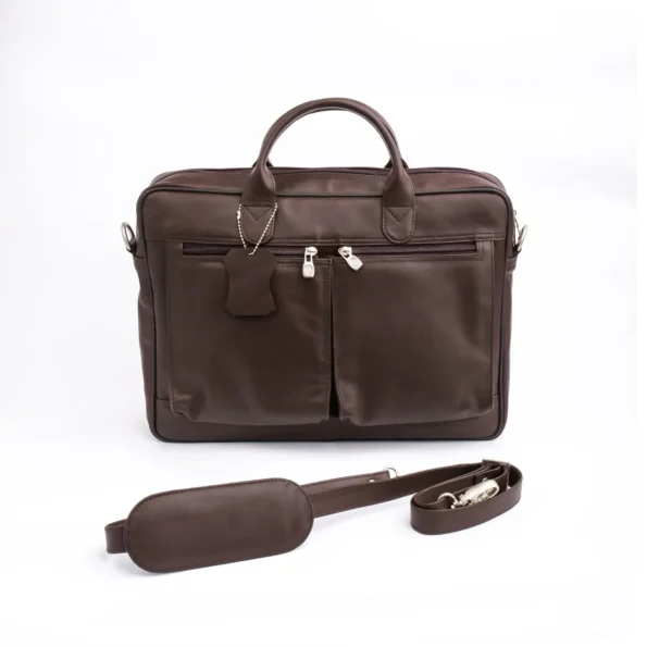 Leather Messenger Bag
