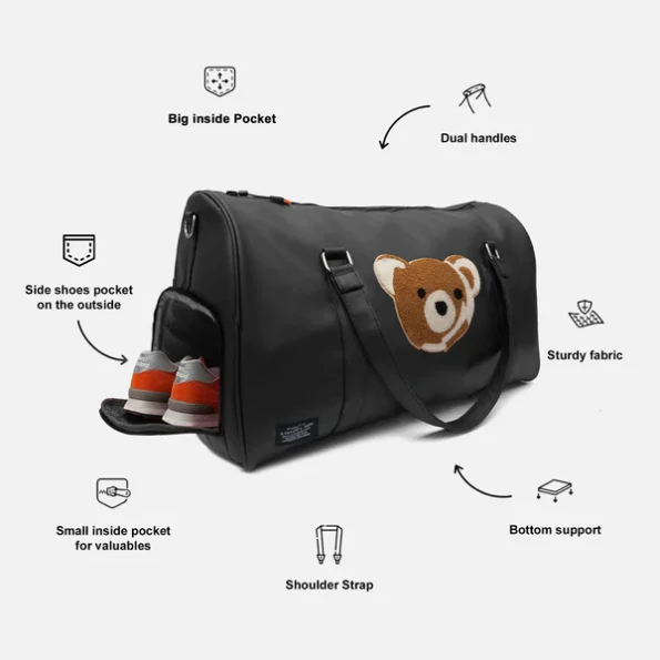 Leather Overnight Bag