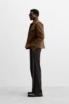 faux suede jacket for men