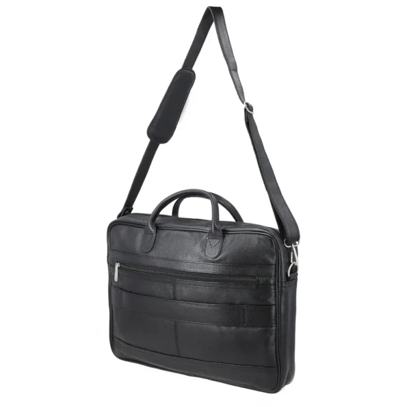 Black Leather Business Bag