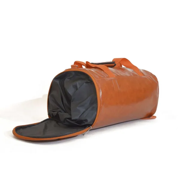 Brown Leather Travel Duffel